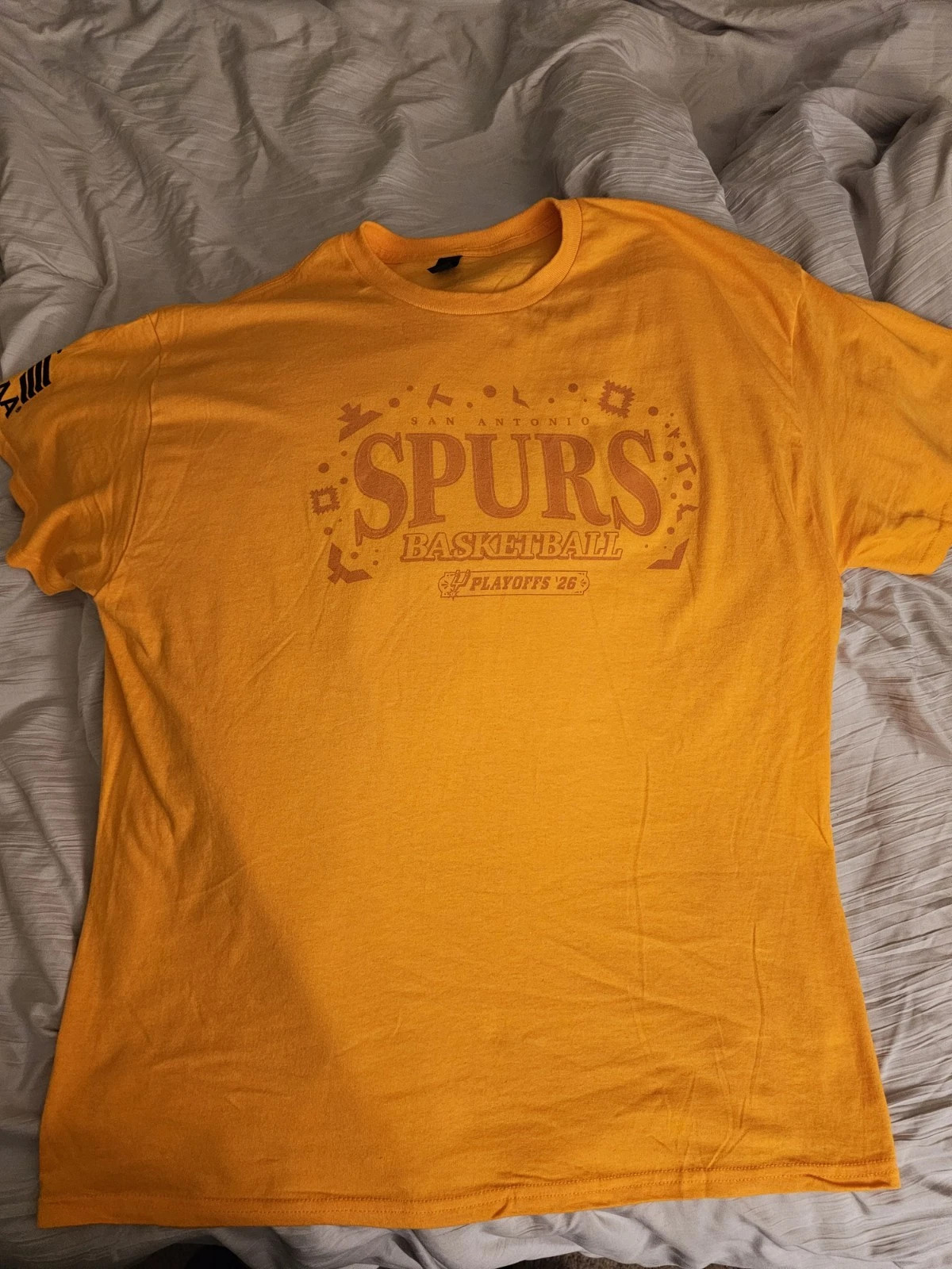 Spurs 2026 NBA Playoffs Semi Fiesta SGA 5/4/26 Shirt XL Round 2 Game 1