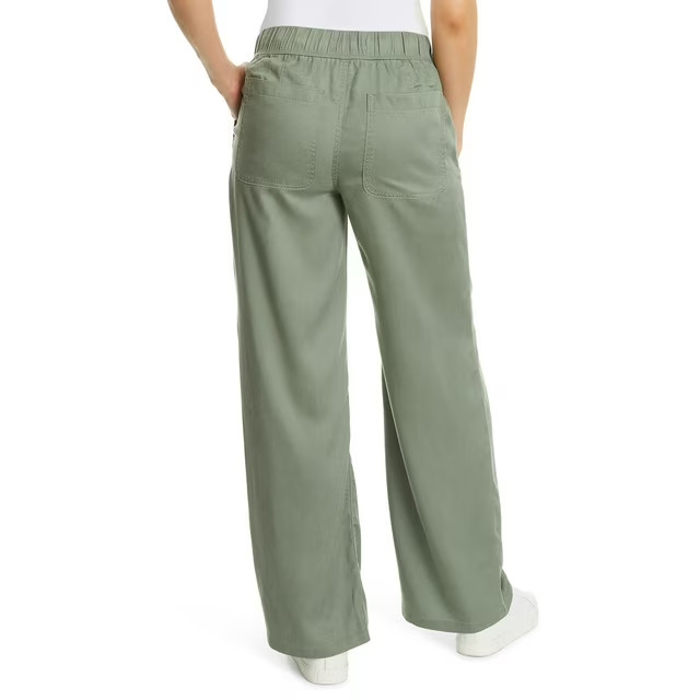 Nine West Women’s Lightweight Twill Pant Size Large Olive