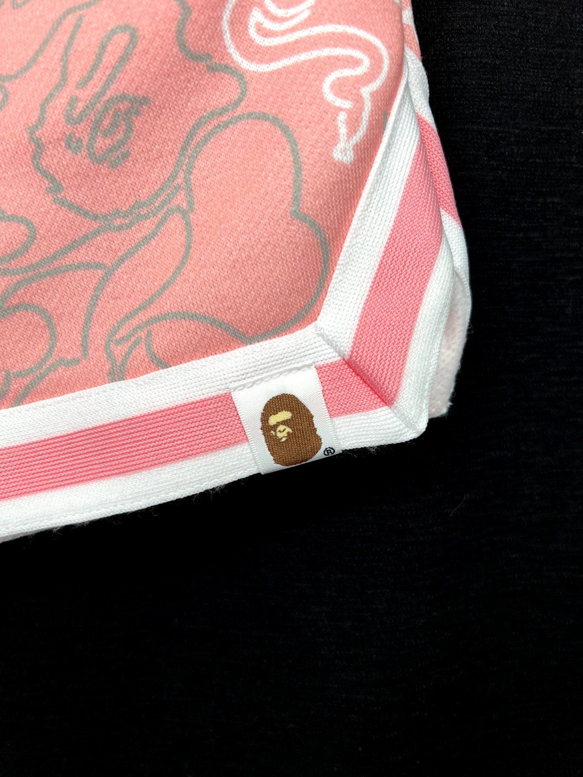 A BATHING APE Bape x Razer Neon PINK Camo Gaming Boy Short Shorts M LADIES B18CS