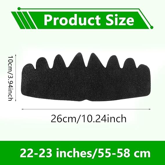 10 PCS Black Baseball Caps Inserts Flexible Washable Hat Shaper Insert , Sun Hat