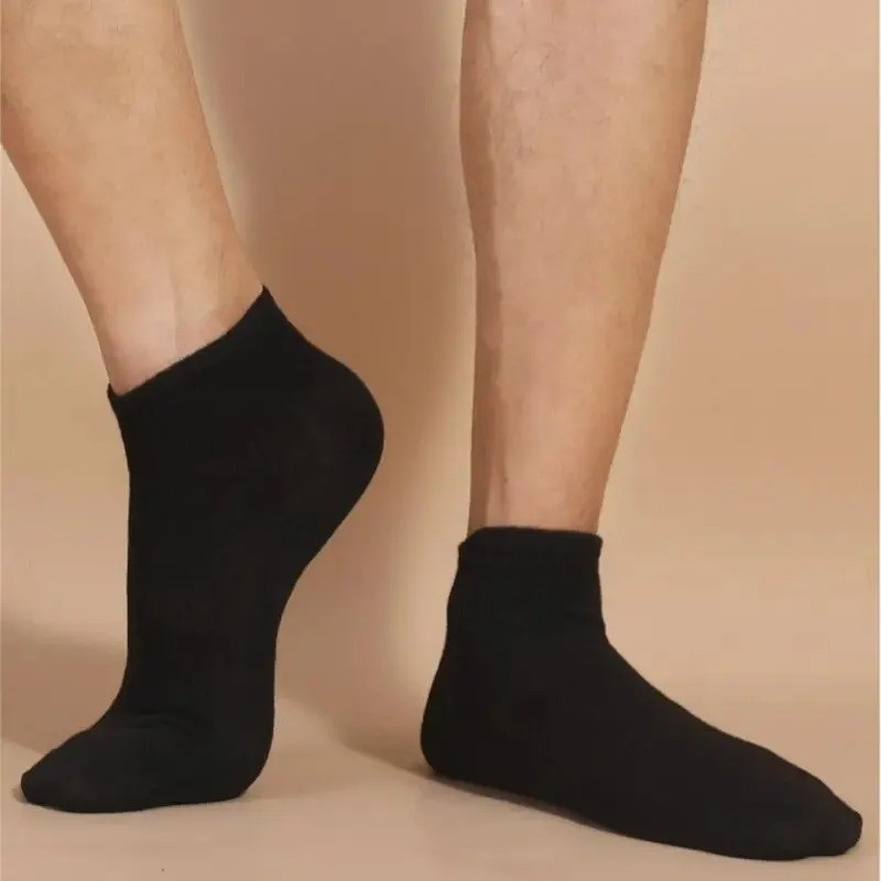 10Pack Men/Women Cotton Bamboo Socks No Show Ankle Low Cut Sport Nonslip Breathe