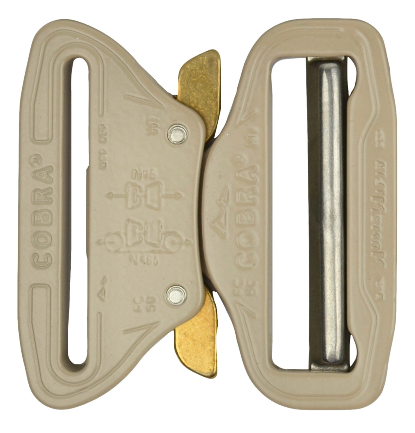 AustriAlpin 50mm 2″ Cobra Buckle Male Adjust XL Clips