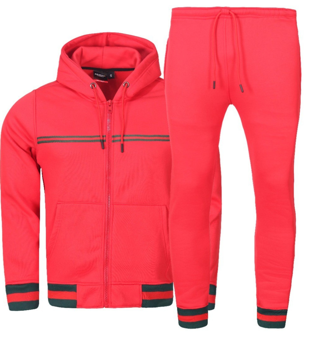 MEN DESIGNER STAR WARM FLEECE SWEATSUIT JOGGER BOTTOM S M L XL 2XL 3XL 4XL 5XL