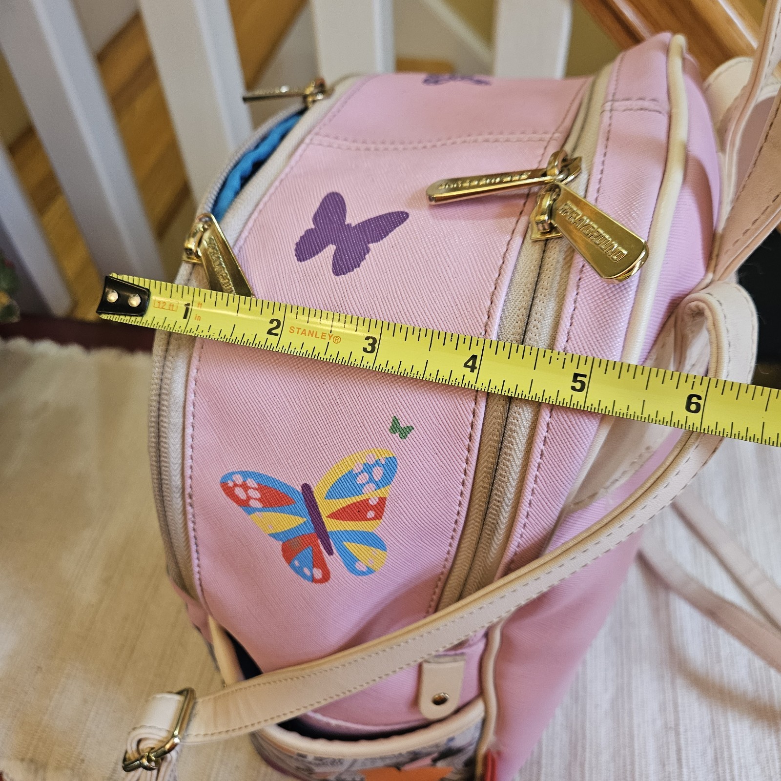 SprayGround Sutton Money Hustle Back Pack Pink Limited Edition Rare Pre-owned