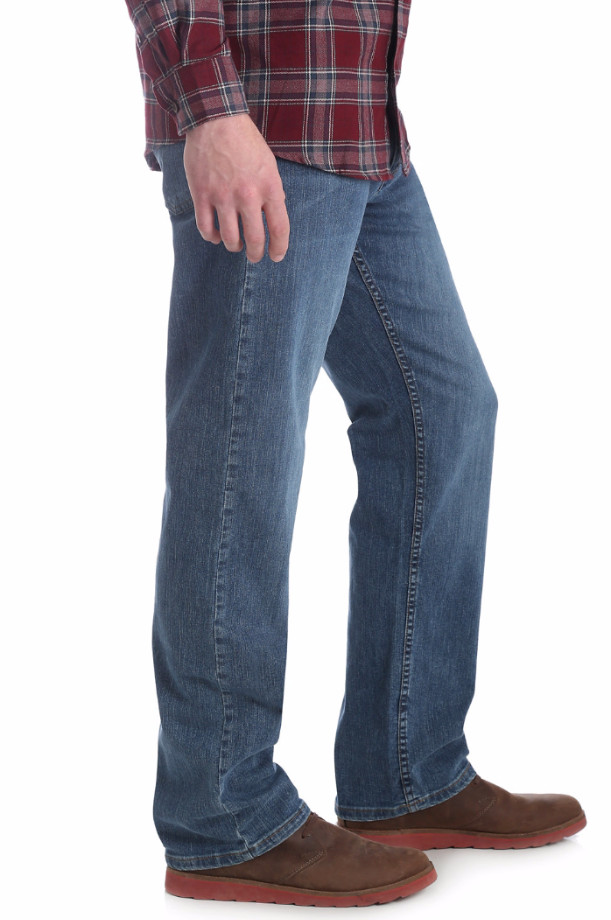 Mens Wrangler Five Star Relaxed Fit Jean with Flex – Size Regular & Big