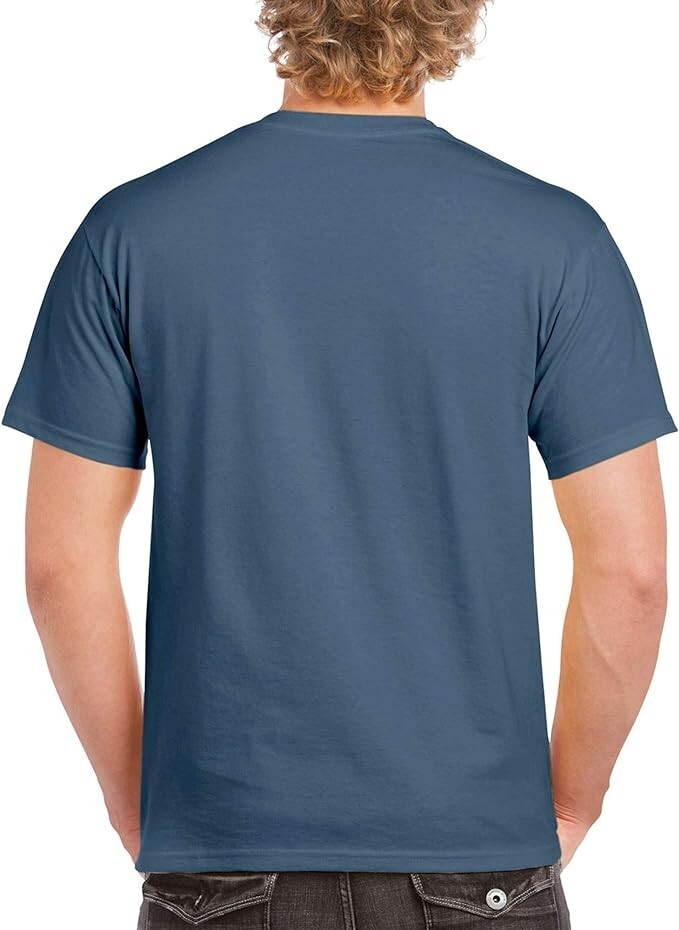 Gildan (5-pack) Bulk Solid Heavy Cotton Short Sleeve Blank Tee T-Shirt S-5XL New