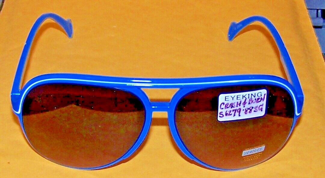EYEKING CRASH &BURN Sunglasses S6279-88SG – PURPLE LENS -UV400:100% UV BLOCK NEW