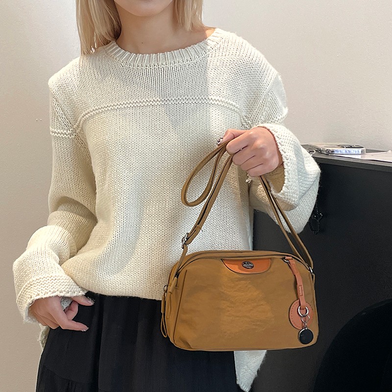 Crossbody Bag for Womens Small Nylon Lightweight Casual Purses for Travel Daily