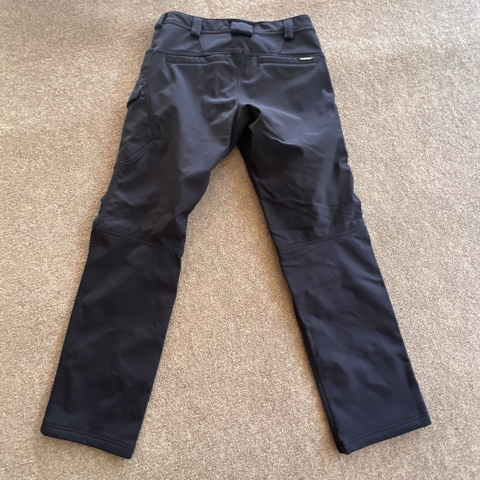 Truewerk Pants Mens 32 Black T3 Werkpant Fleece Lined Cargo Utility Work 32×32