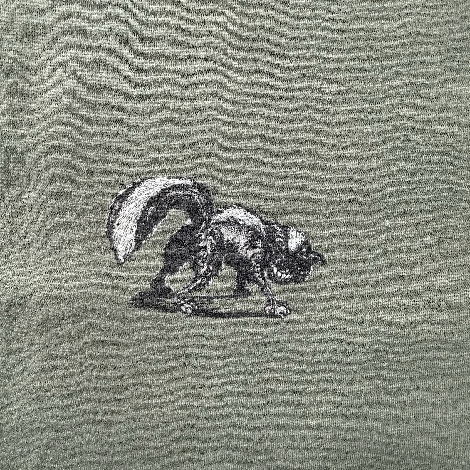 Vintage 90’s Skunk Board Company Skate Brand Skater T-shirt Size XL Obscure Rare