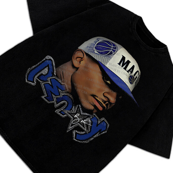 Penny Hardaway T-Shirt Young Magic Penny Custom Graphic Tee