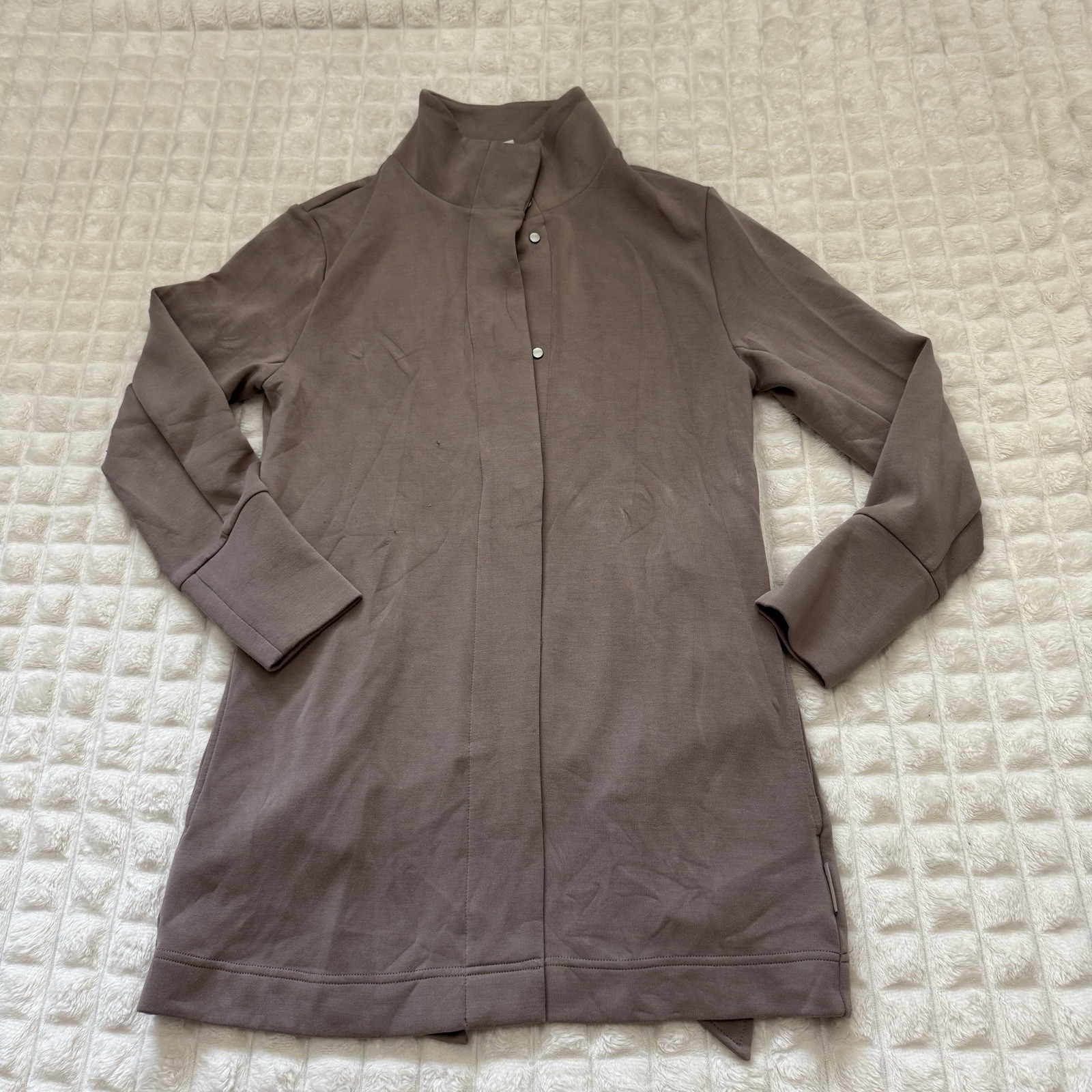VARLEY Women’s XS DoubleSoft Anset Snap Front Belted Mid-Length Jacket