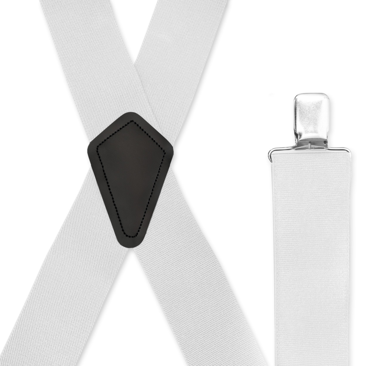 Men’s Suspenders – Strong Clips, Many Colors, X Style 1.5″ & 2″, USA Made