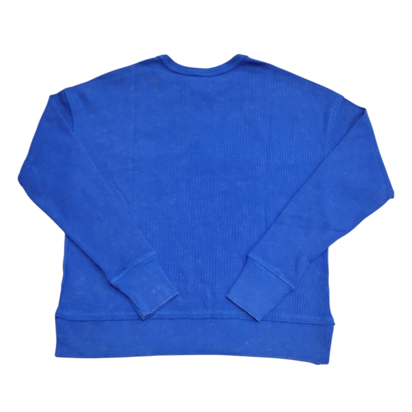 Seven7 Women’s Long Sleeve Stretch Relaxed Fit Waffle Crewneck Top