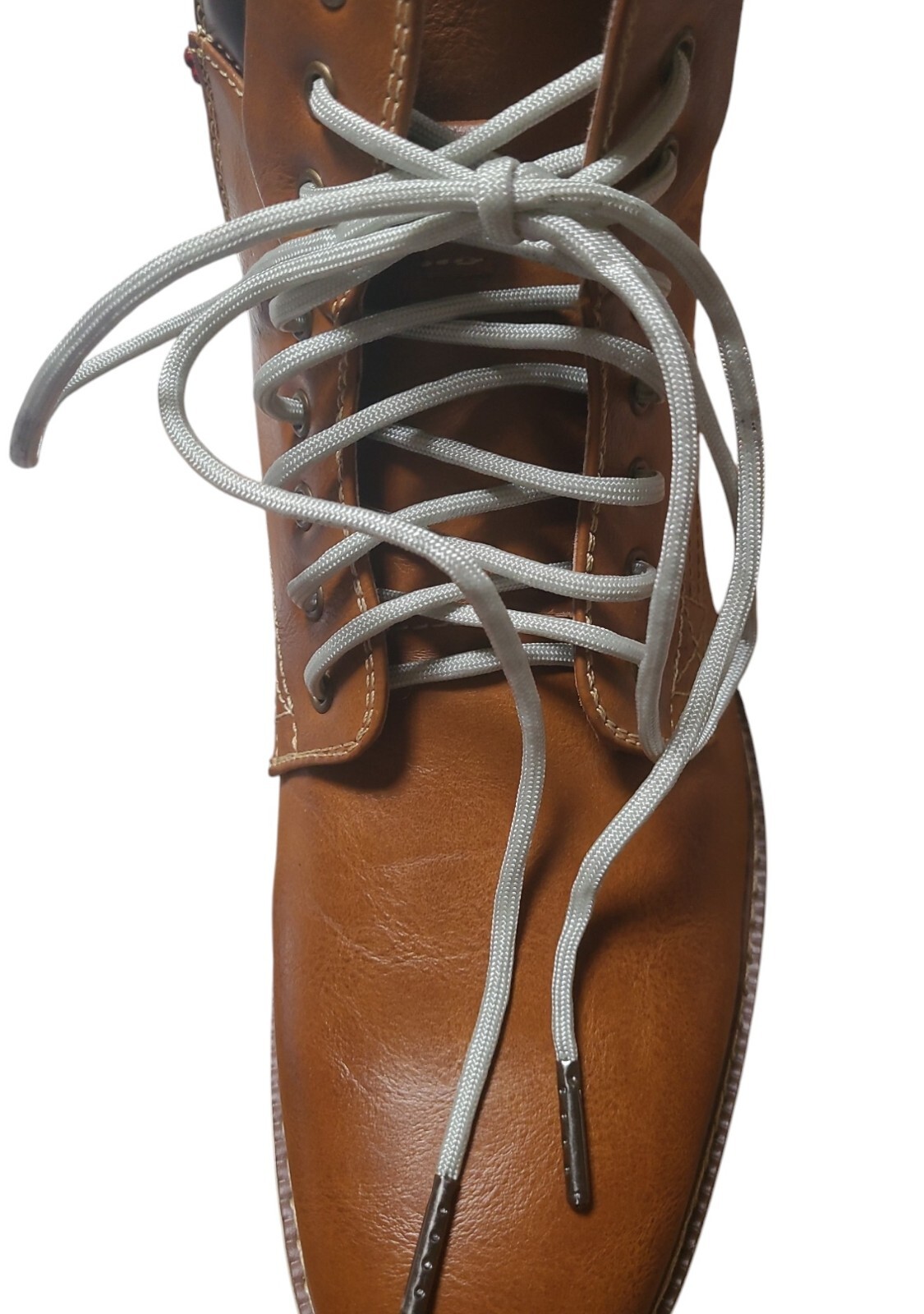 1 Pair Pack: 550 Paracord with Black Steel Tips; Strongest boot laces Available!