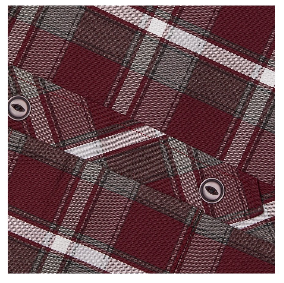 Flynn O’Hara Maroon & Grey Plaid Jumper Size 7 w/ White Peter Pan Blouse Size YS