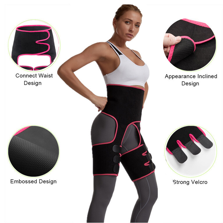 Sports Fitness Slimming Corset Sweet Waist Trainer Leg Body Shaper Shape Belts