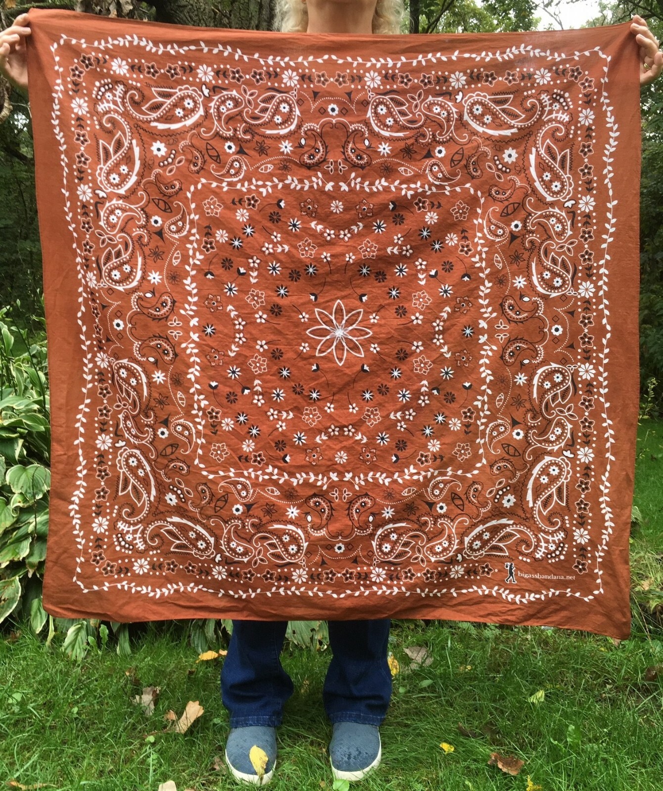 14 Colors! BIG ASS BANDANA Giant Extra Large Texas Size Paisley Bandana 42×42