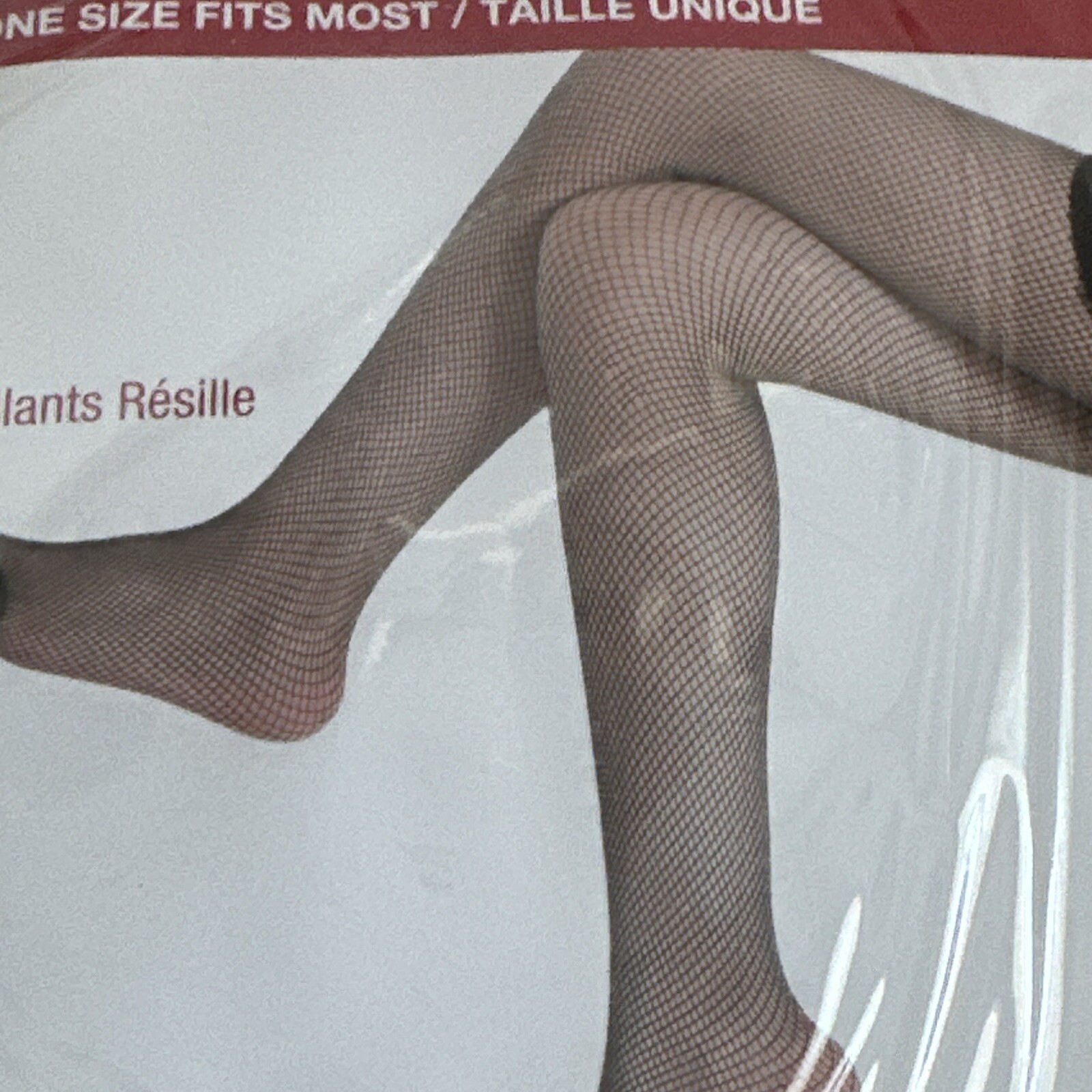 Greenbrier Black Fishnet Tights Day Sheer Pantyhose One Size SML Nylons Lot Of 3