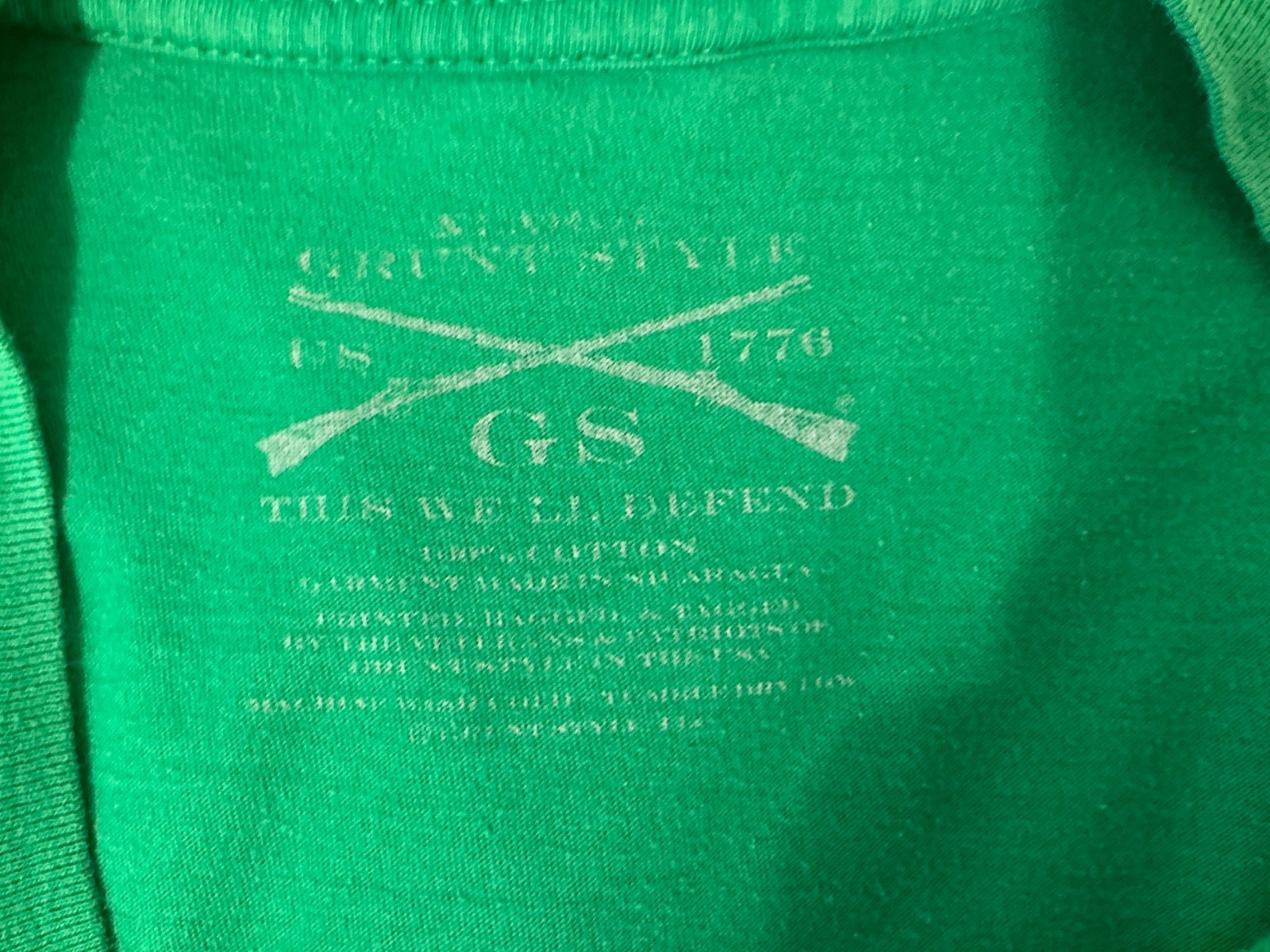 St Patricks Day Sh!t Outta LUCK 4 Leaf Clover Grunt Style XL Shirt Irish Green