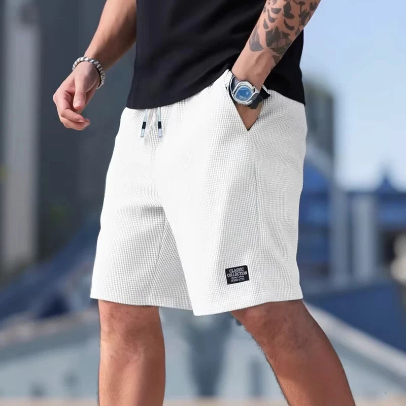2026 New Men’s Shorts Casual Pants Beach Fitness Gym Sports Stylish Fabric Gift