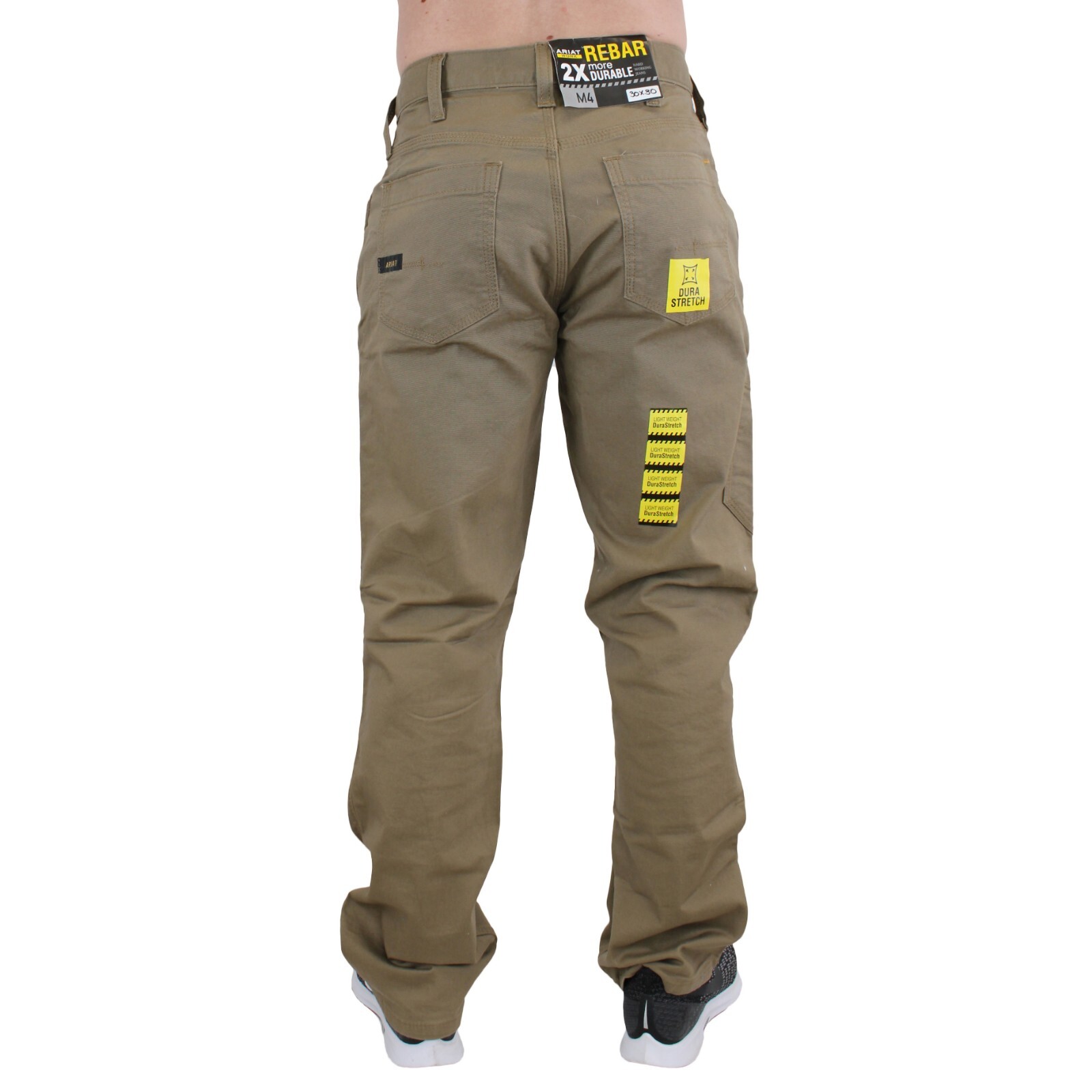Ariat Work Rebar M4 Pants Men’s Relaxed Straight, 7-Pocket Carpenter DuraStretch