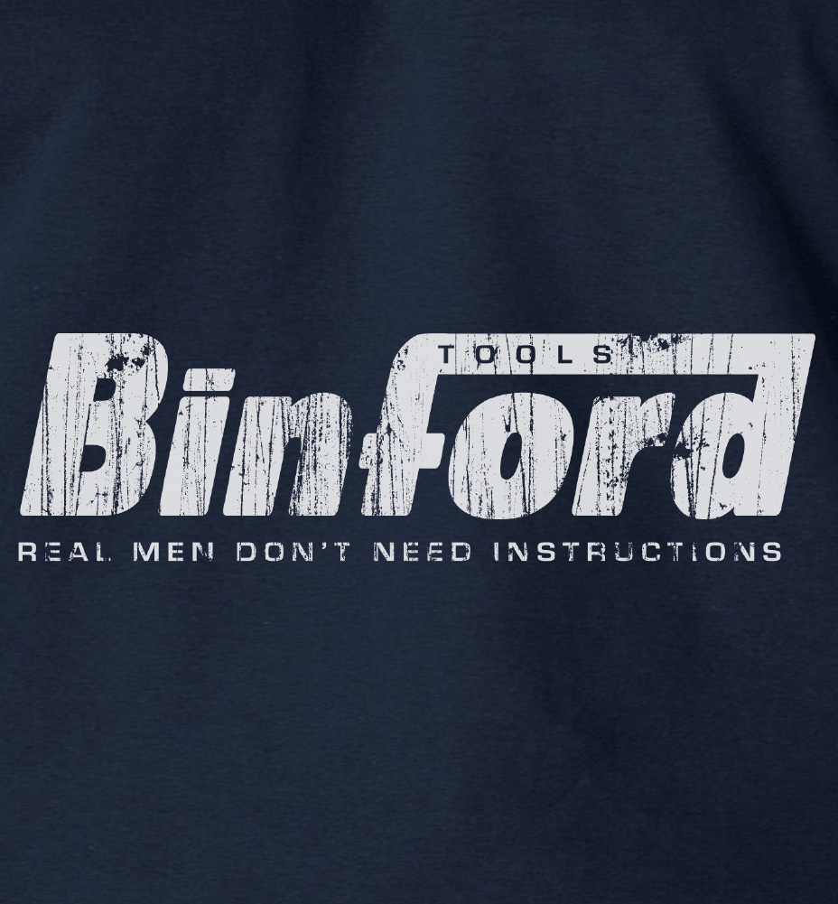 BINFORD TOOLS Funny Home Improvement TEE Tool Time Retro Tim 90s TV t-shirt