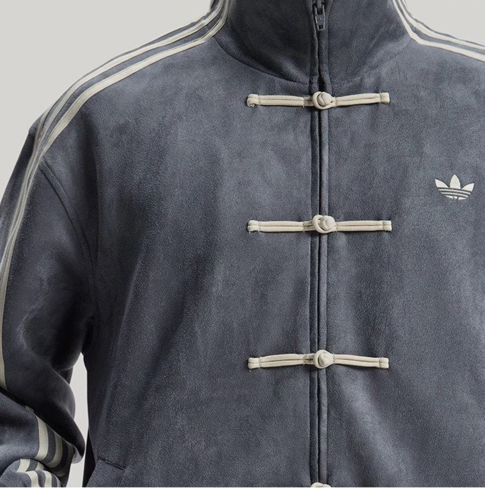2026 Adidas Originals Year of the Snake Limited Jacket-GRAY LARGE NWT SHIPS FREE