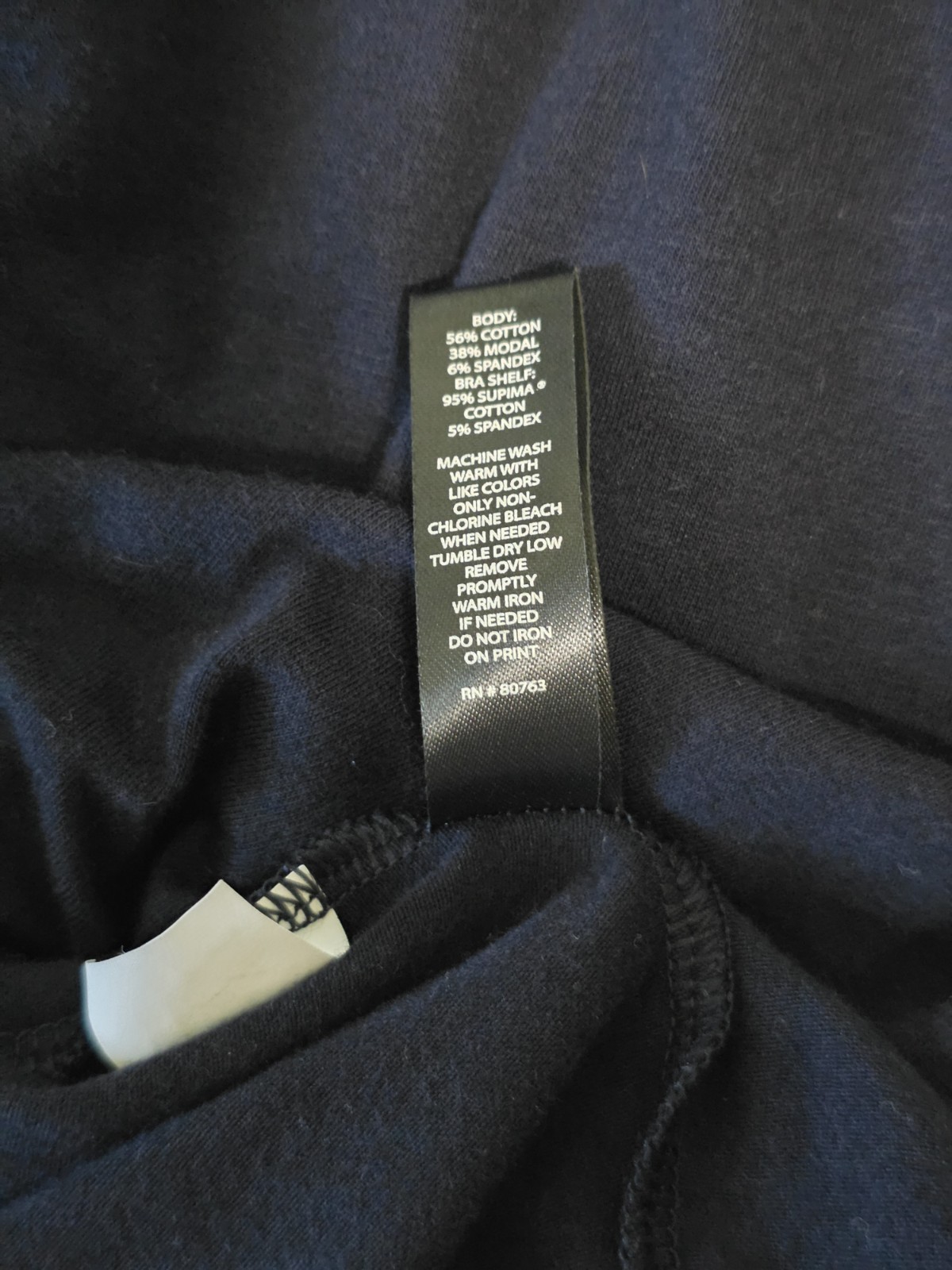 Victoria’s secret Womens Medium Navy Twist Knot Low Cut Bra Tops Shirt Y2K RARE