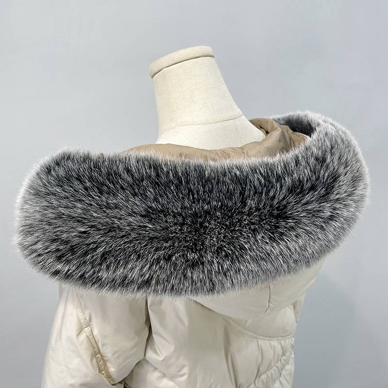 Women’s Coat Collar Detachable Fur Collar Winter Simulation Fox Fur Universal