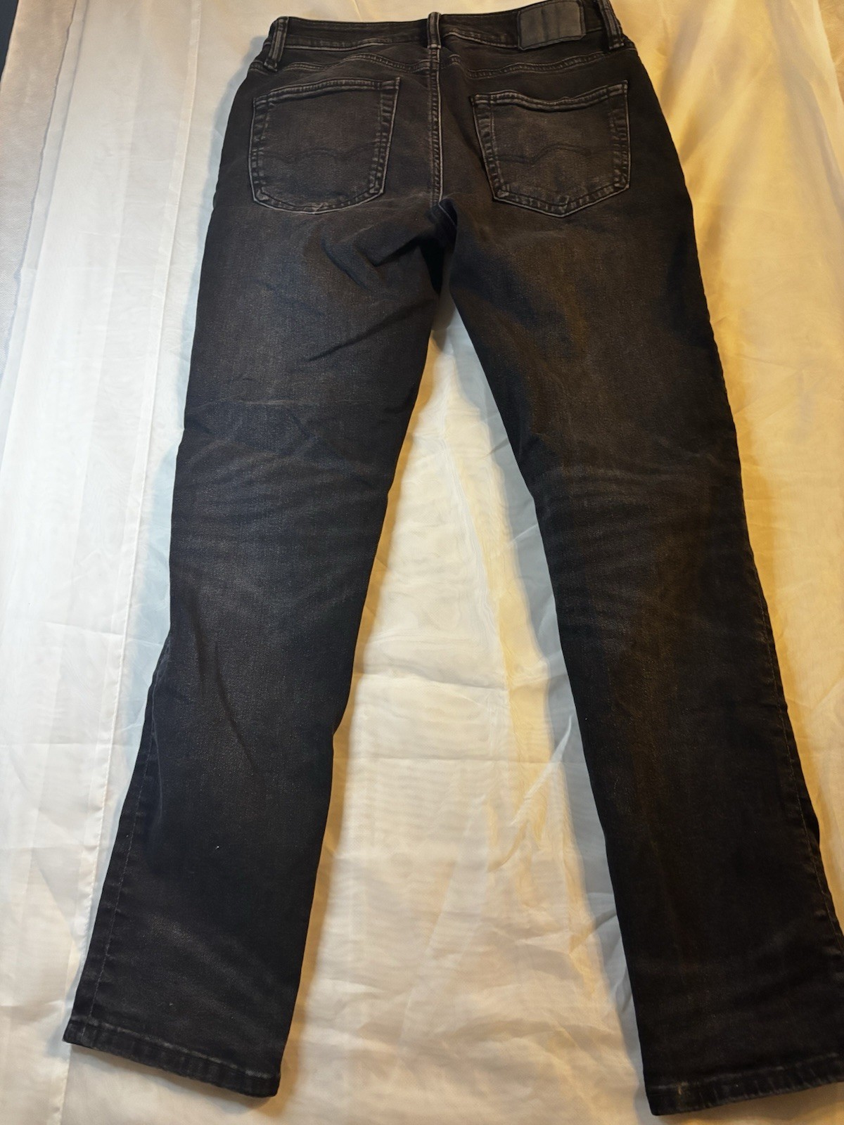 American Eagle AirFlex+ Men’s Black Slim Skinny Mid Rise Stretch Denim Jeans