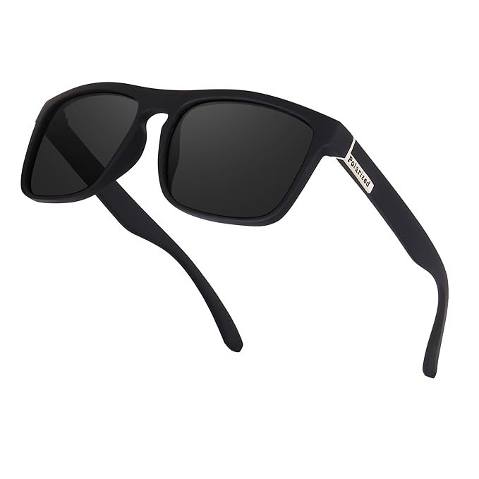 Square Polarized Sunglasses for Men Women Outdoor Sports Driving Glasses Golfing