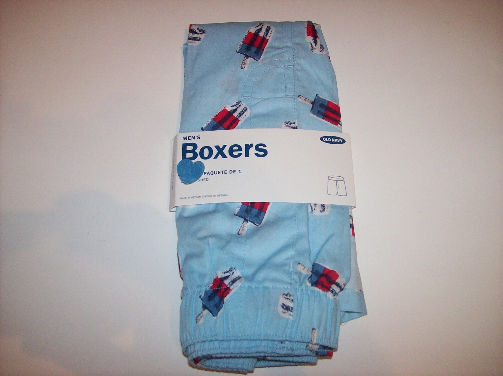 Old Navy Underwear Mens 1 Boxer Popsicle S M L XL XXL XXXL New