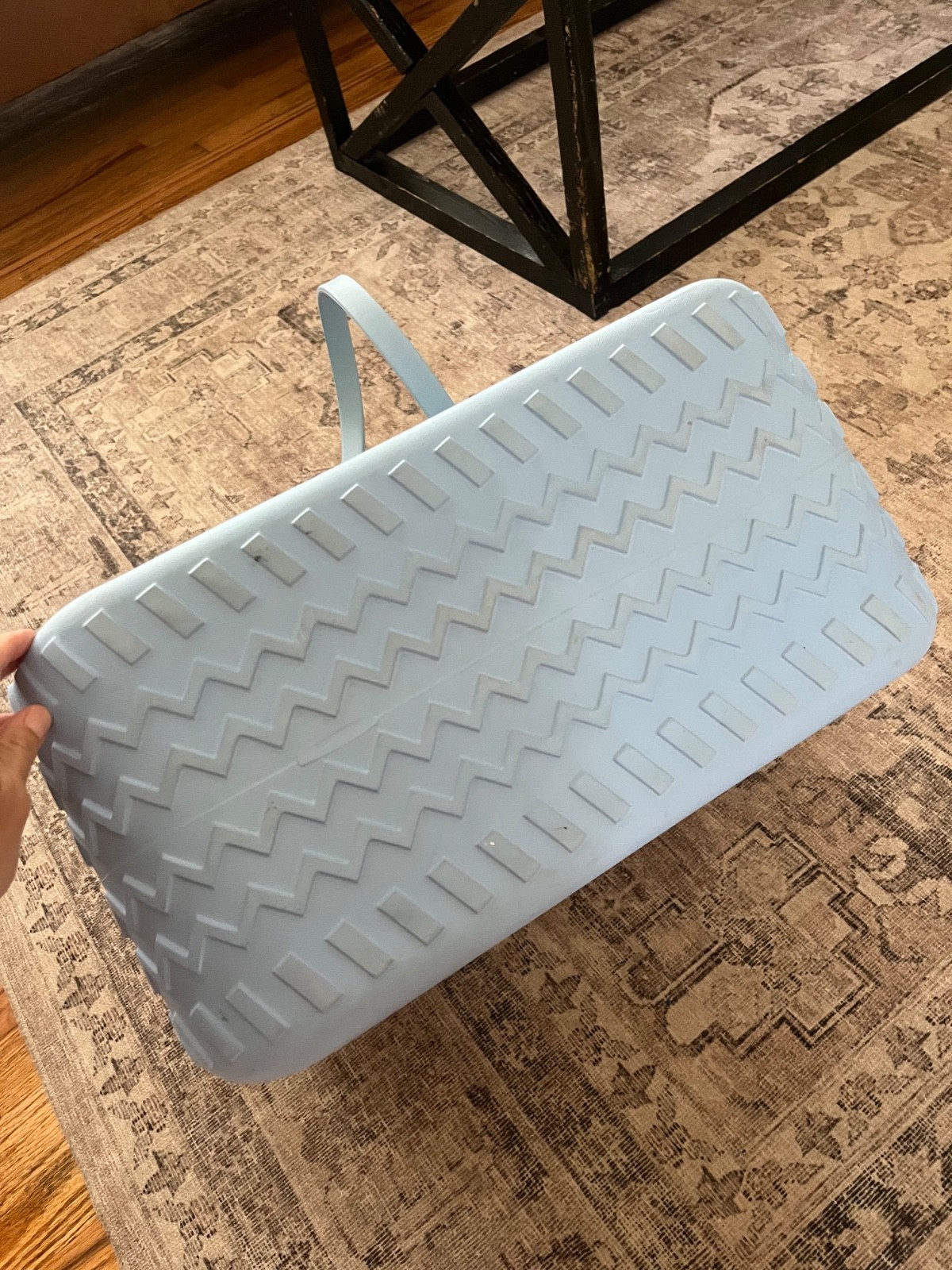 Large pineapple blue BOGG bag