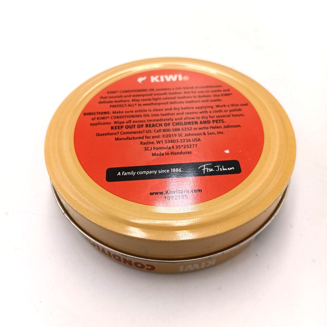 Kiwi Shoe Conditioning & Waterproof Oil 2.625 Oz Leather Care Shoes Boots Purse