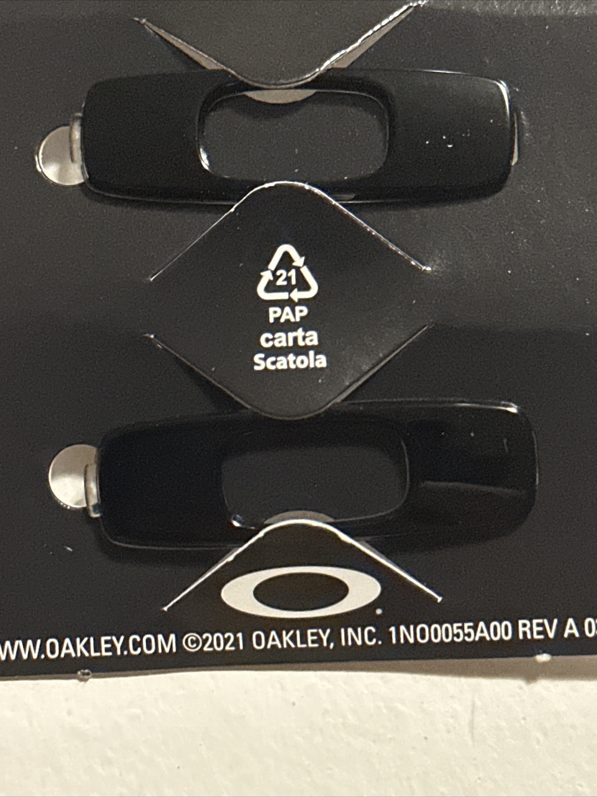 Replacement Sunglasses Parts Batwolf Icon Pair Oakley Polished Black Frame