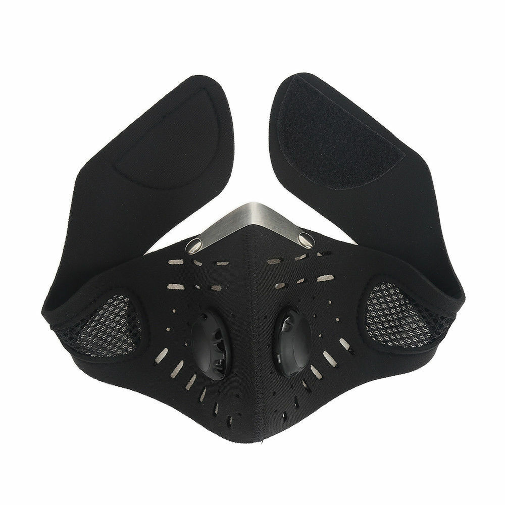 Cycling Face Masks Reusable Washable Carbon Filter Outdoor Sports Breathing Mask