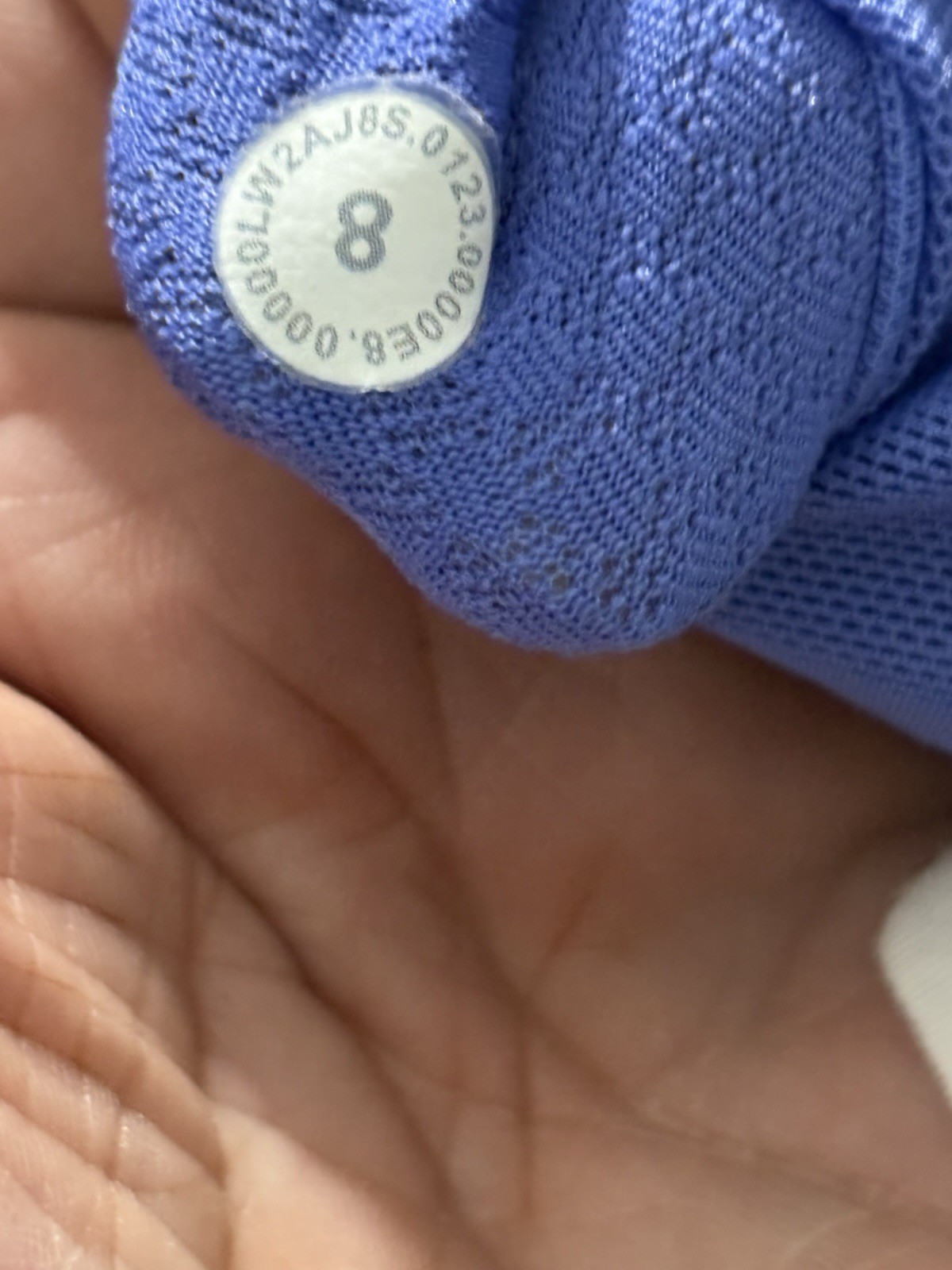 Lululemon Athletica Free To Be Tranquil Bra Blue Size 8