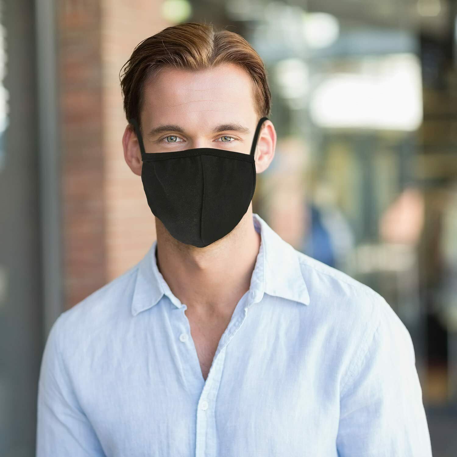 Unisex Face Mask Washable Reusable Breathable Fashion Mask Mouth Cover Protect