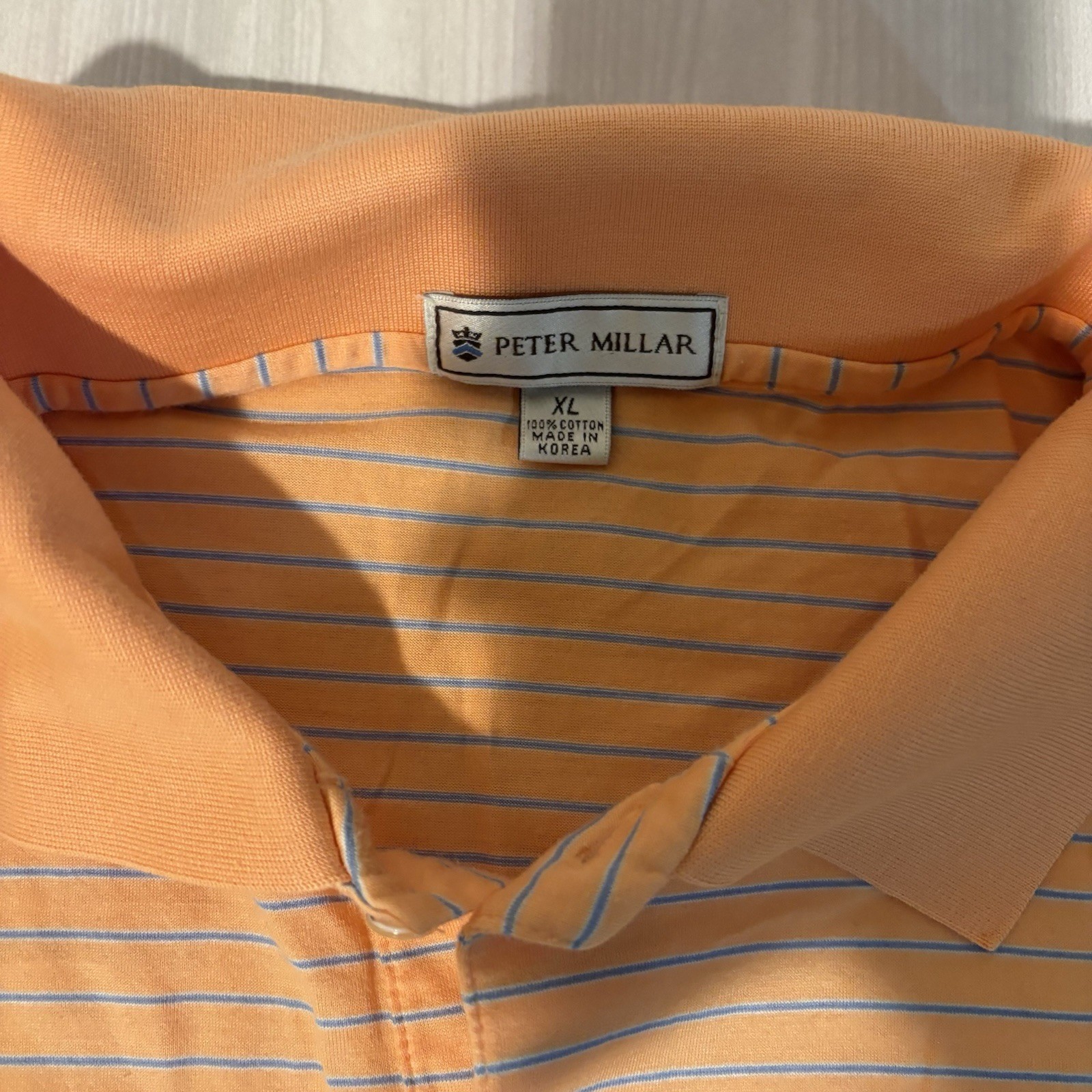 x4 Peter Millar Mens XL Golf Polo Shirts Lot Of 4 Short Sleeve