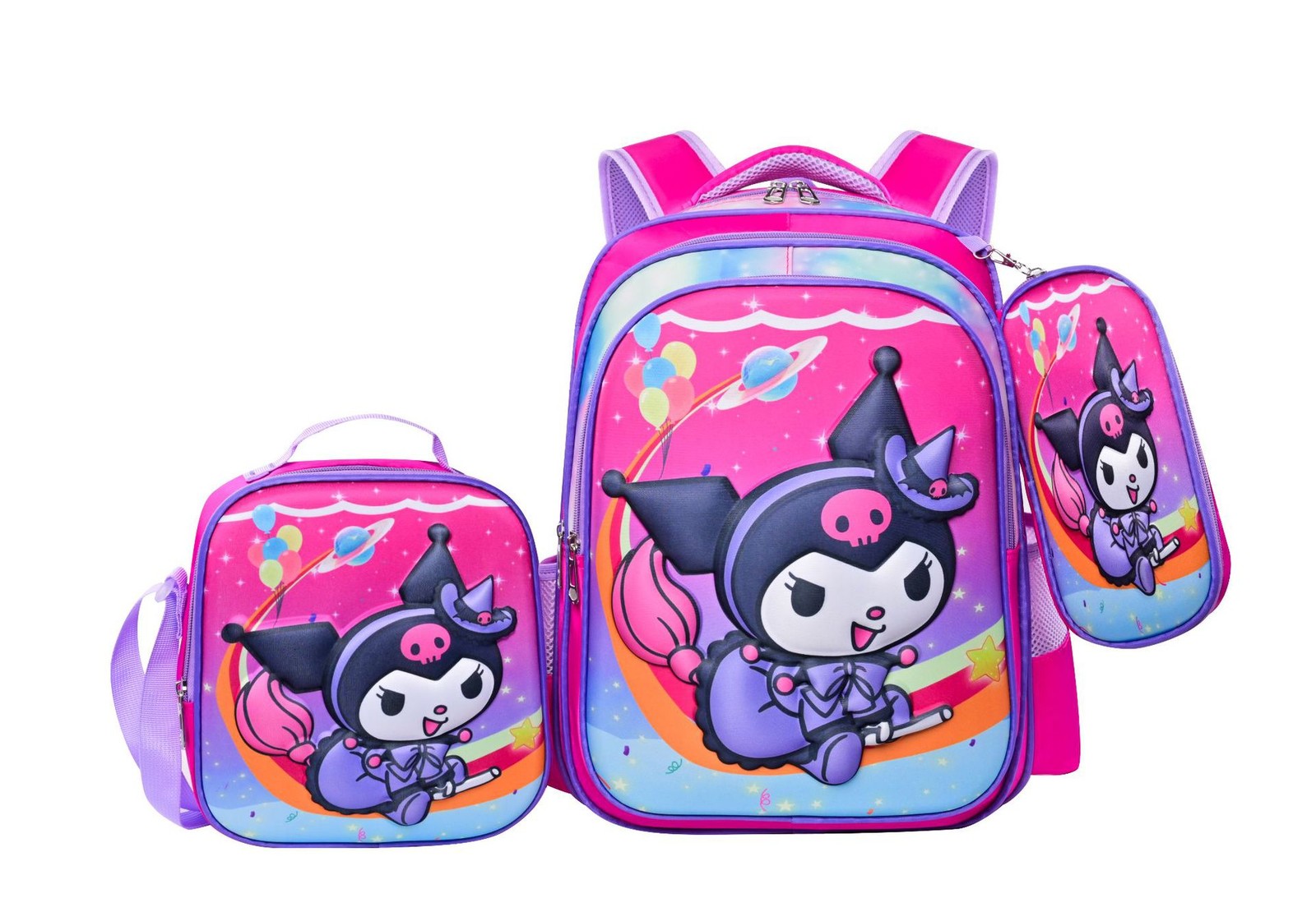 Cartoon Sofia- &KITTYThe First School Bag Backpack For Kids Girls/boys Lunch Bag