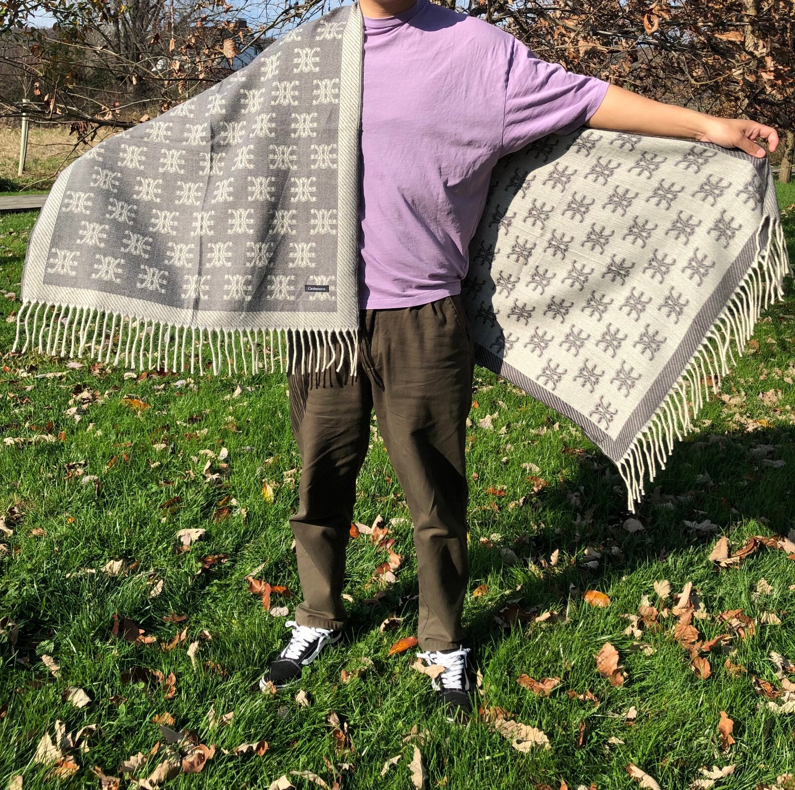 Beautifully Soft & Warm Cashmere Scarf Wrap Winter Warm Travel Wrap Ideal Gift