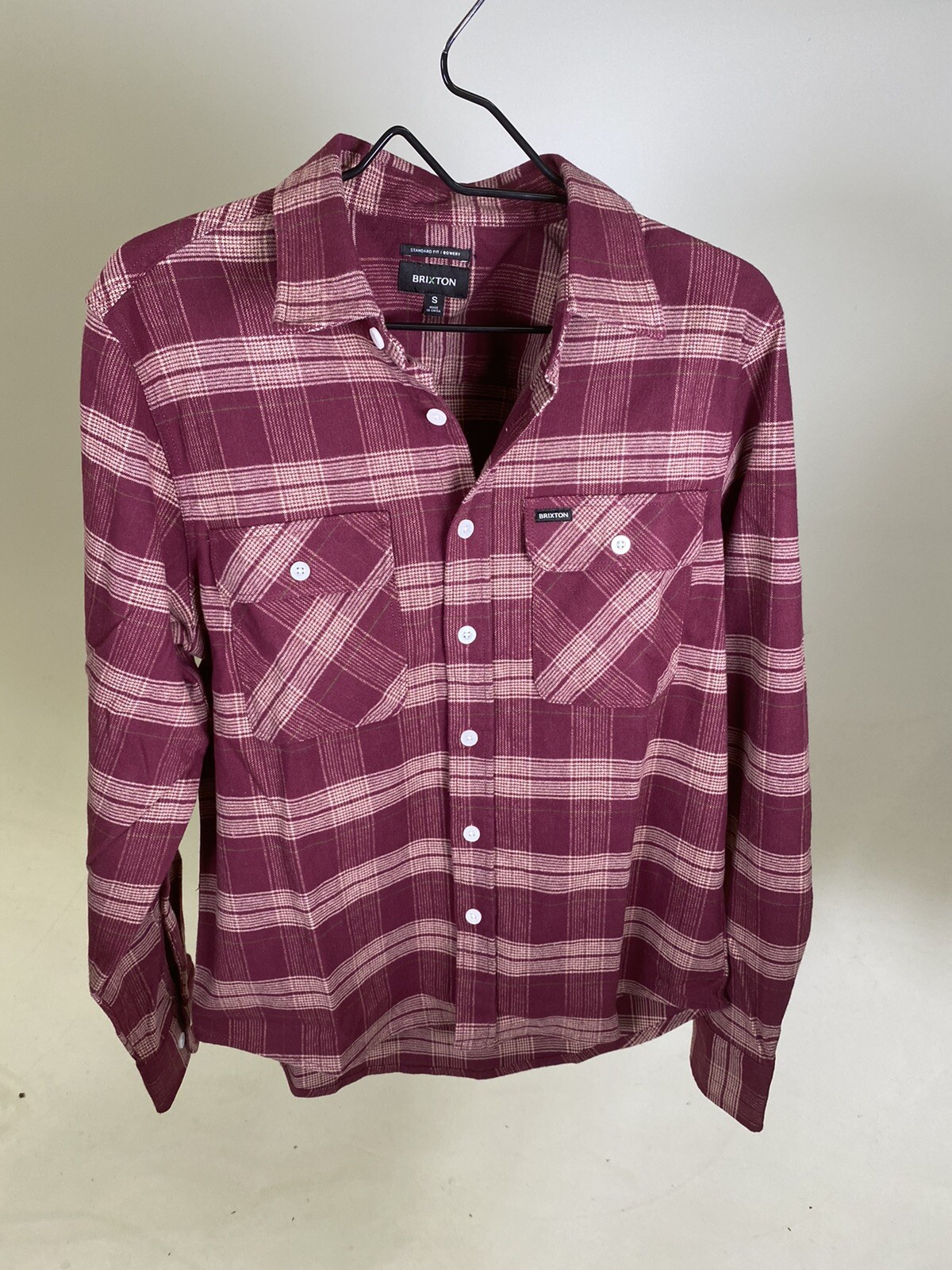 Brixton BOWERY L/S Stretch X Flannel Sizes S, M, L, XL, XXL – Various Colors-New