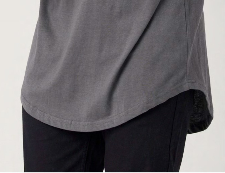 Womens Extra Long T-Shirt Tee | Cotton & Cotton Blend | Small – 2x