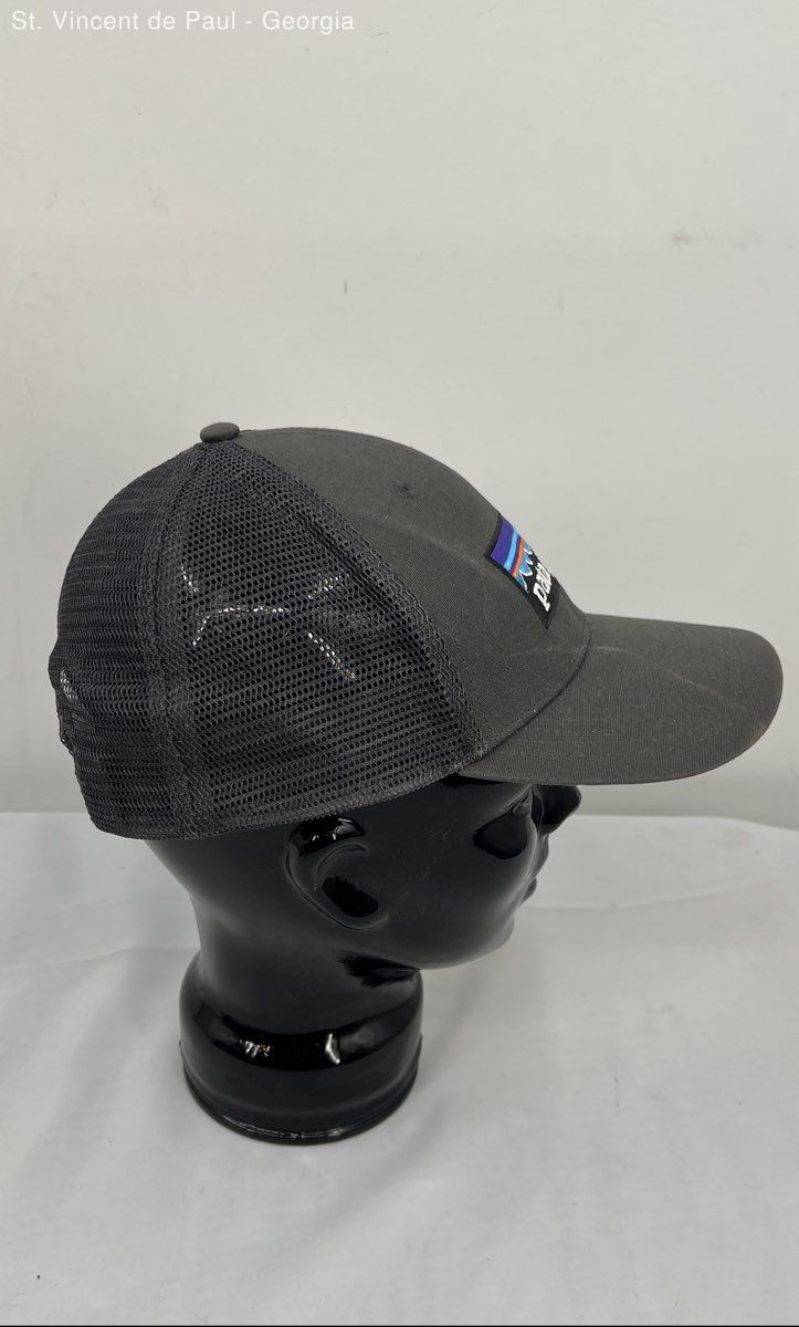 Patagonia P6 LoPro Snapback Trucker Hat Gray Mesh Back Six Panel NetPlus One Sz