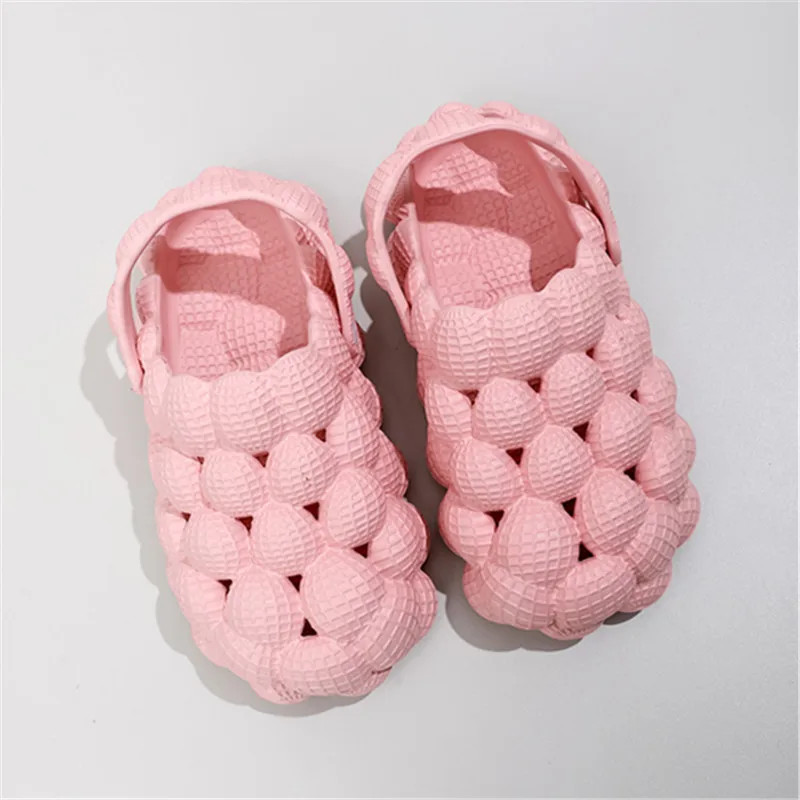 Cute Women Slippers Bubble Ball Sandals Summer Indoor Massage Cloud Slide