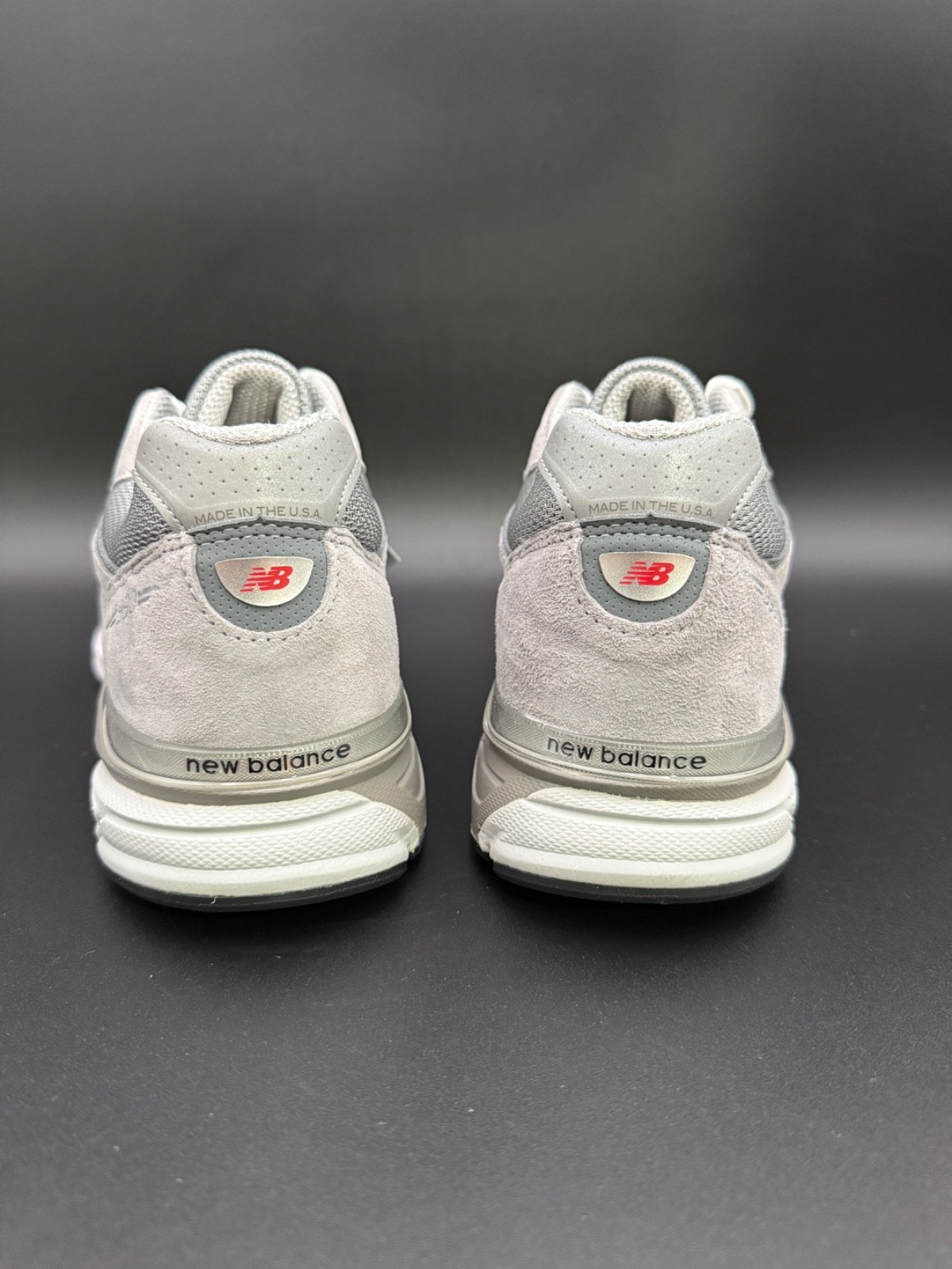 New Balance 990v4 Made in USA Grey Silver Men’s U990GR4
