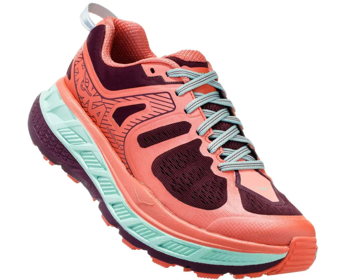 New Women’s Hoka One One Stinson ATR 5 Hiking Running Shoes Size 5.5-7