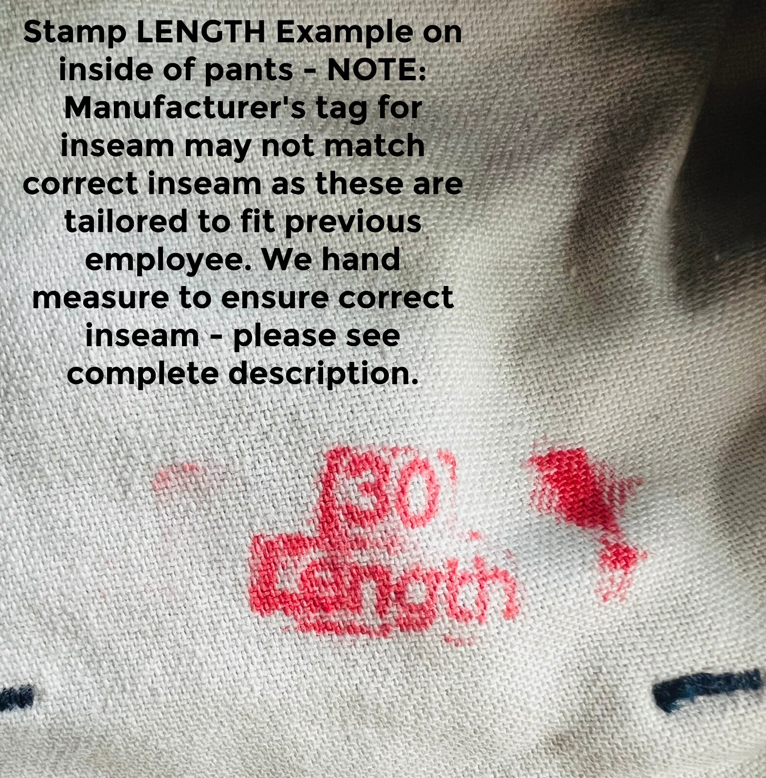 Used Uniform Work Pants Cintas Redkap Unifirst G&K Dickies others WHITE
