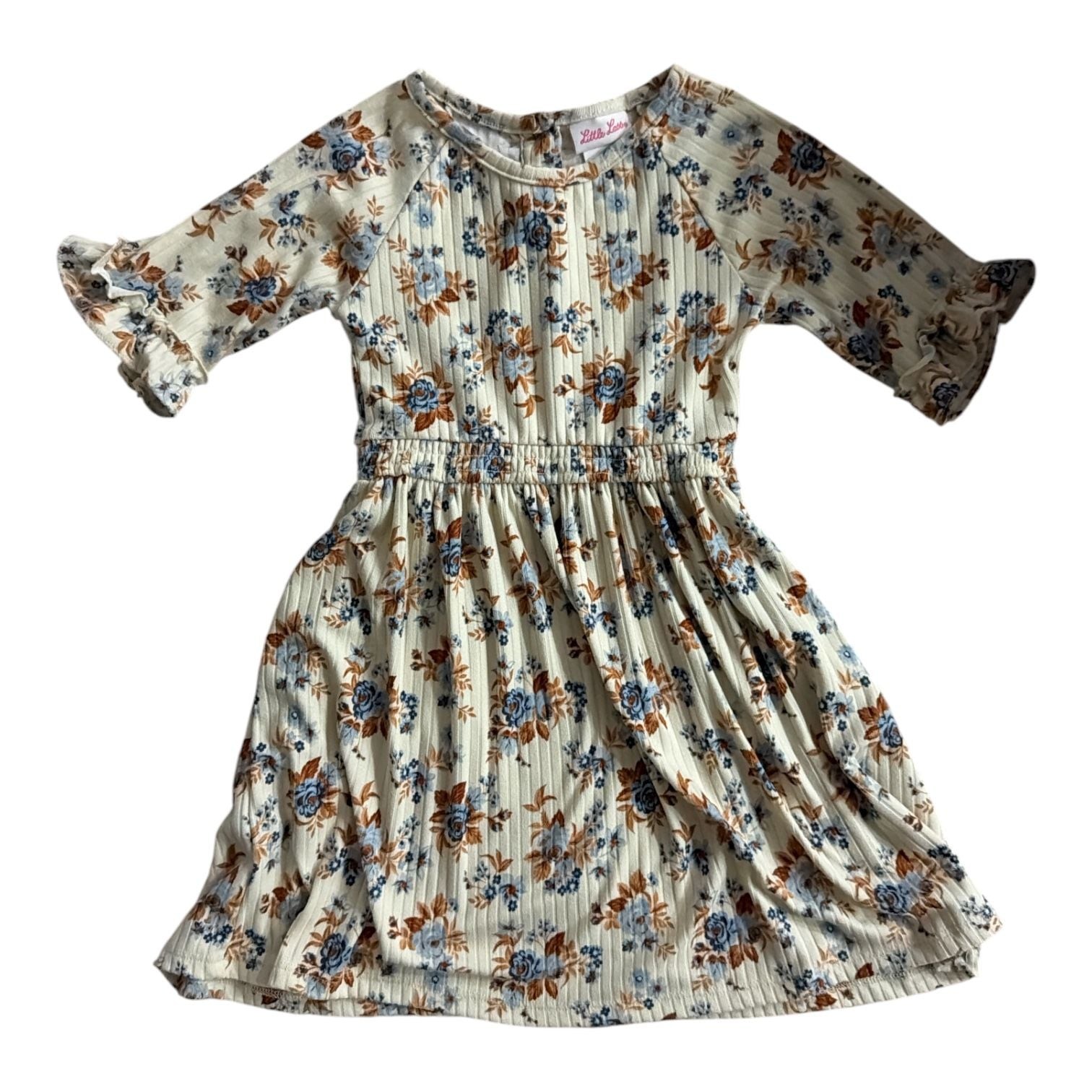Little Lass Girls’ Assorted Casual Dresses Set, Pack of 3